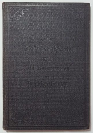 Naturgeschichte 2. Die Kulturwesen der deutschen Heimat nebst ihren Freunden und Feinden, eine Lebensgemeinschaft um den Menschen Band 1: Die Pflanzenwelt.