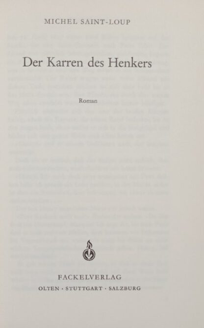 Der Karren des Henkers. – Bild 2