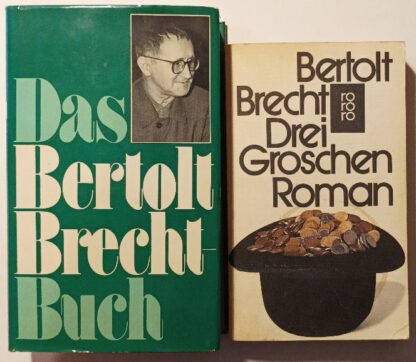 Das Bertolt Brecht buch (Stücke, Prosa, Gedichte) + Drei Groschen Roman [2 Bücher].