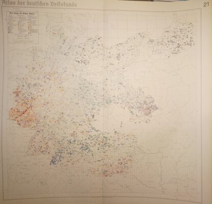 Atlas der deutschen Volkskunde [1. Lieferung, 23 Karten]. 4