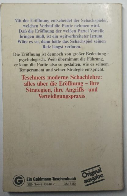 Das moderne Schachlehrbuch Teil 1 – Die Eröffnung. 2