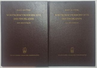 Wirtschaftsgeschichte Deutschlands – Ein Grundriß [2 Bände].