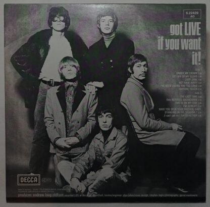 Got Live If You Want It! [Vinyl LP]. 2