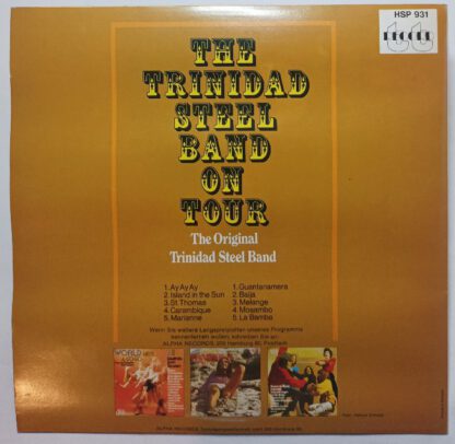 The Original Trinidad Steel Band On Tour [Vinyl LP]. 2