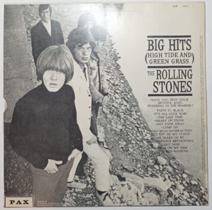 big hits (high tide and green grass) [Vinyl LP]. 2