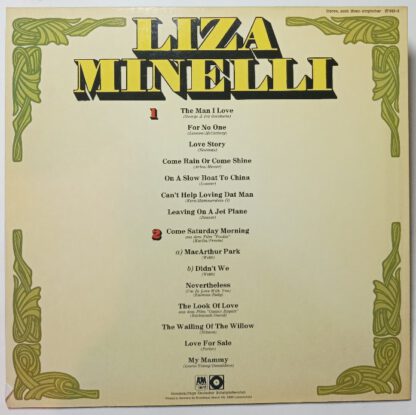 Liza Minnelli [Vinyl LP]. 2