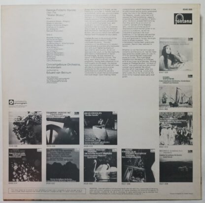 Handel Water Music [Vinyl LP]. 2