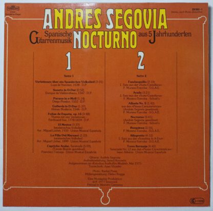 Nocturno – Spanische Gitarrenmusik aus 5 Jahrhunderten [Vinyl LP]. 2