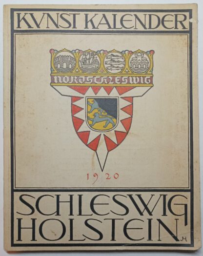 Kunst Kalender Schleswig-Holstein 1920.