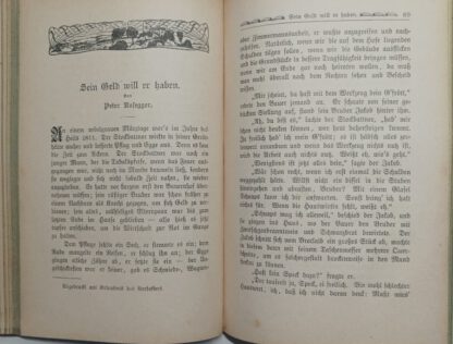 Gefunden – Erzählungen für jung und alt von Björnson, Hebel, Kielland, Rosegger, Schmitthenner, Stöber, Weisflog und Zschokke. 3