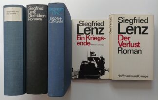 Konvolut Siegfried Lenz – Der Verlust – Ein Kriegsende – Die frühen Romane – Erzählungen – Das Vorbild [5 Bände]. 4