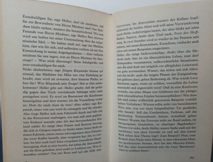 Konvolut Siegfried Lenz – Der Verlust – Ein Kriegsende – Die frühen Romane – Erzählungen – Das Vorbild [5 Bände].