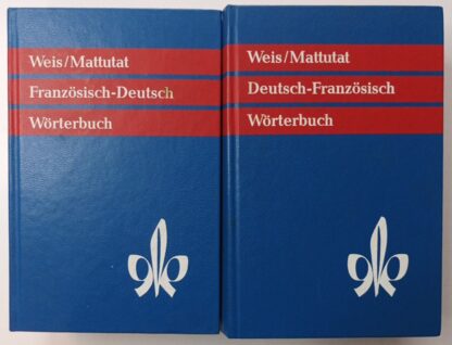 Wörterbuch Französisch-Deutsch, Deutsch-Französisch [2 Bände].
