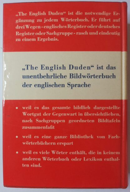 English Duden – A Pictorial Dictionary [engl.]. 2