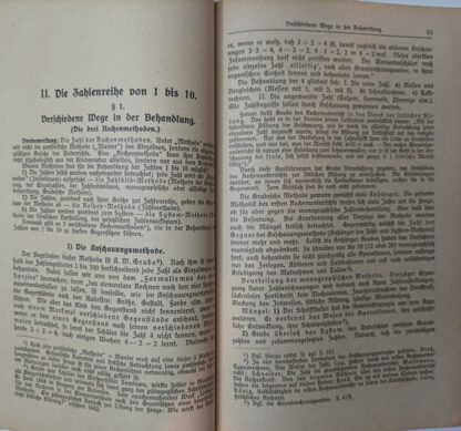 Anleitung für den Rechen- und Raumlehre-Unterricht – Erster Teil – 1. und 2. Grundschuljahr. 3