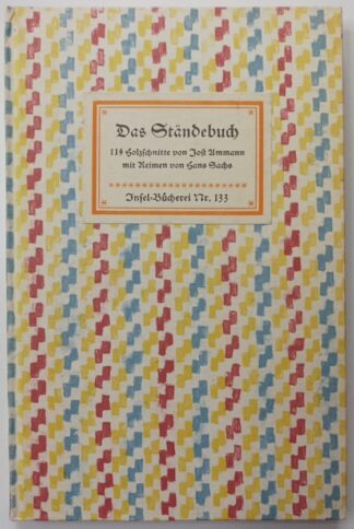 Das Ständebuch – 114 Holzschnitte [Insel-Bücherei Nr. 133].