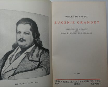 1./2. Eugénie Grandet + Die Frau von Dreissig Jahren + 3./4.Vater Goriot + Oberst Chabert [Werke der Weltliteratur – 2 Bände]. 2
