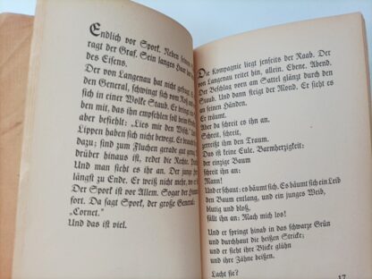 Die Weise von Liebe und Tod des Cornets Christoph Rilke – Feldpostausgabe [Insel-Bücherei Nr. 1]. 3