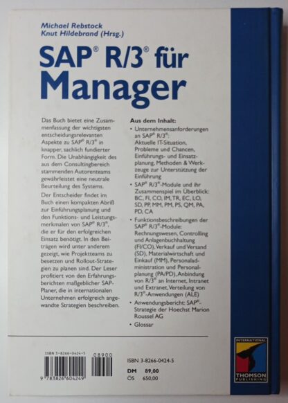 SAP R/3 für Manager. 2