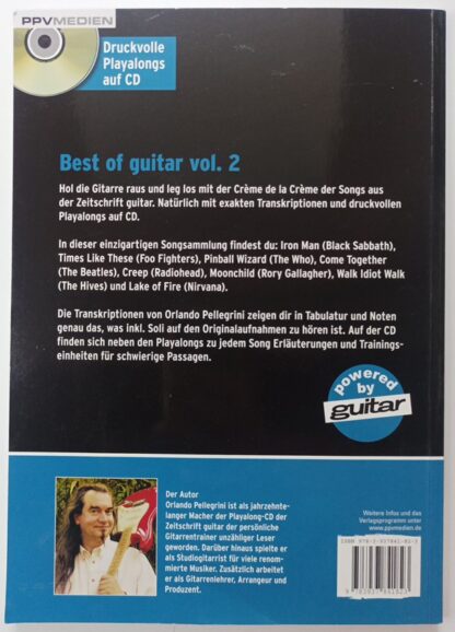 Best of Guitar Vol. 2: Die besten Songs aller Zeiten [inkl. CD]. 2