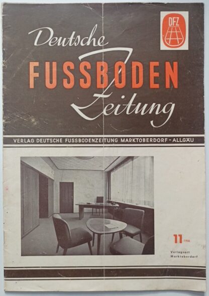 Deutsche Fußbodenzeitung 11/1956.