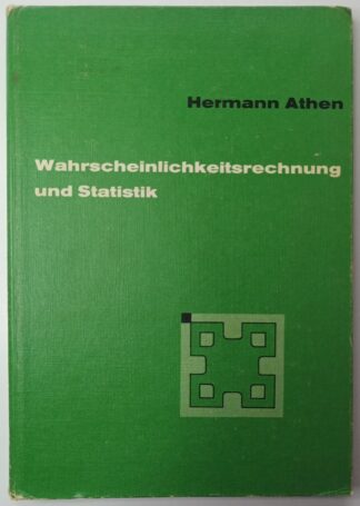 Wahrscheinlichkeitsrechnung und Statistik [Ergänzungshefte – Heft 2]..