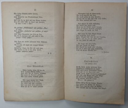 Liederbuch der Freiwilligen von 1813, 14, 15. 3