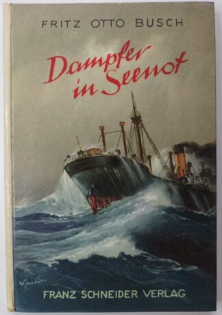 Dampfer in Seenot.