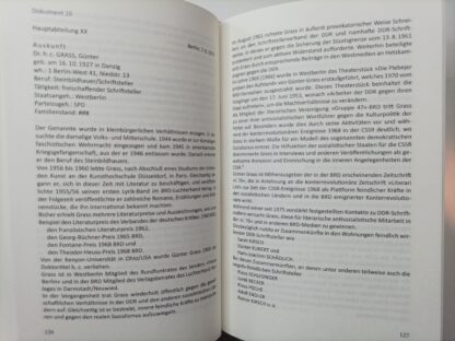 Günter Grass im Visier – Die Stasi-Akte [signiert]. 4