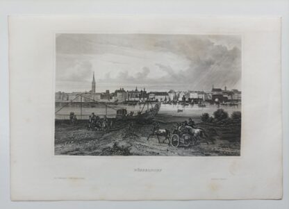 Düsseldorf – Stahlstich 1859.