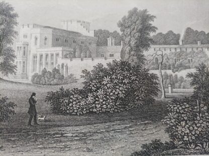 Brougham Hall, Westmorland – Stahlstich 1859. 2