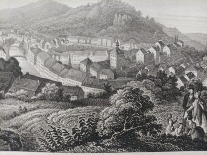 Carlsbad – Karlsbad – Karlovy Vary – Stahlstich 1859. 2