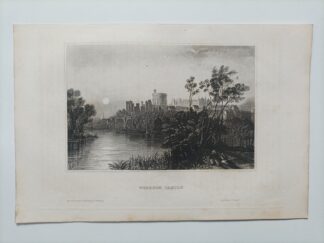 Windsor Castle – Stahlstich 1859. 4