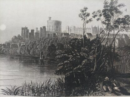 Windsor Castle – Stahlstich 1859. 2