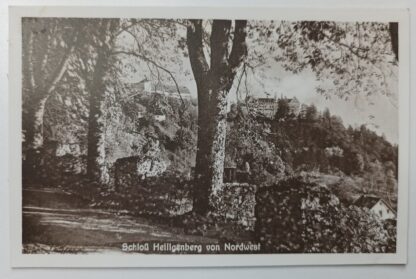 Ansichtskarte Schloß Heiligenberg von Nordwest [ungelaufen].