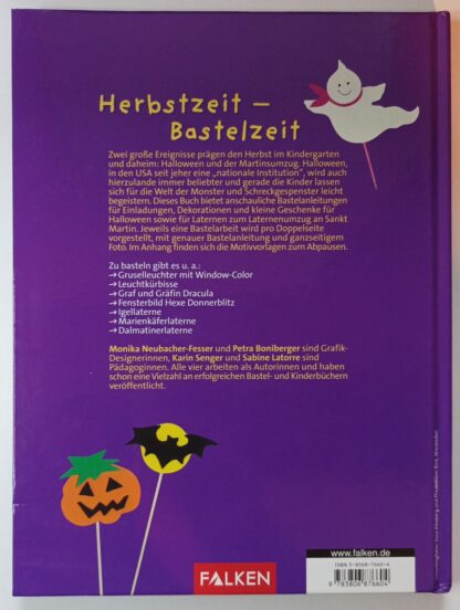 Wir basteln für Halloween und Laternenfeste. 2