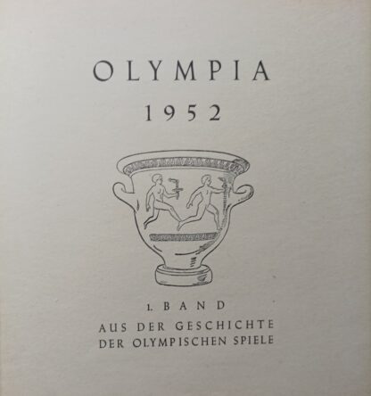 Olympia 1952 1. und 2. Band [Sammelbilderalbum, vollständig].