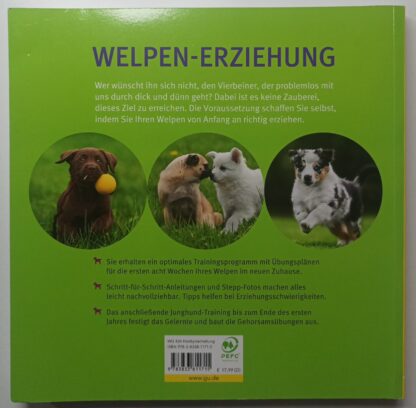 Welpen-Erziehung – Der 8-Wochen-Trainingsplan für Welpen – Plus Junghund-Training vom 5. bis 12. Monat. 2