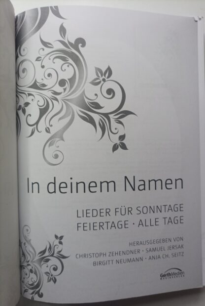 In deinem Namen – Lieder für Sonntage, Feiertage, alle Tage. 3