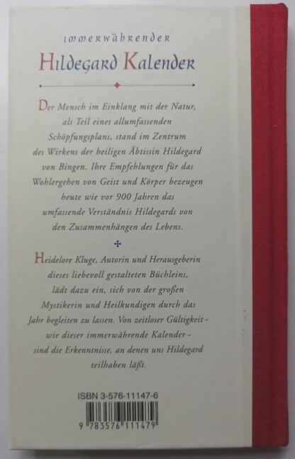 Immerwährender Hildegard Kalender. 2