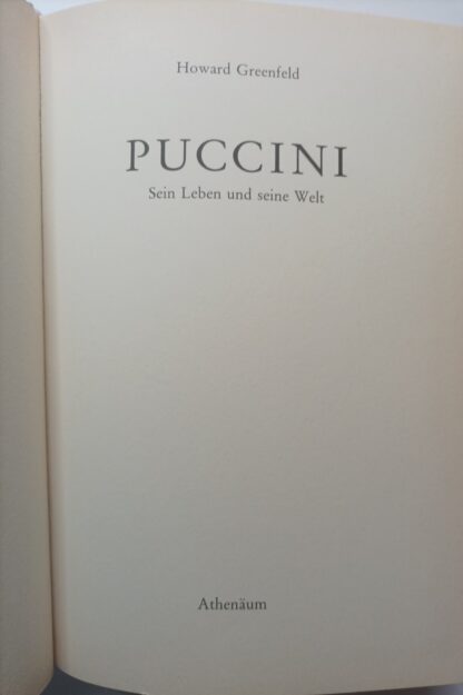 Puccini – Sein Leben und sein Werk. 3