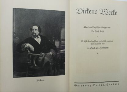 Dickens Werke – Die Pickwickler Band 1 und 2. 3