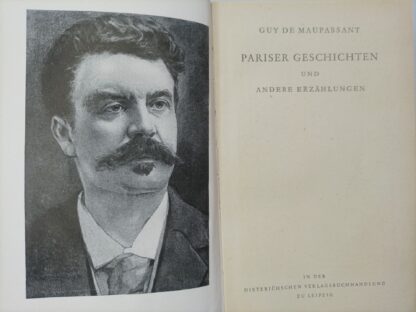 Pariser Geschichten und andere Erzählungen [Sammlung Dieterich 48]. – Bild 3