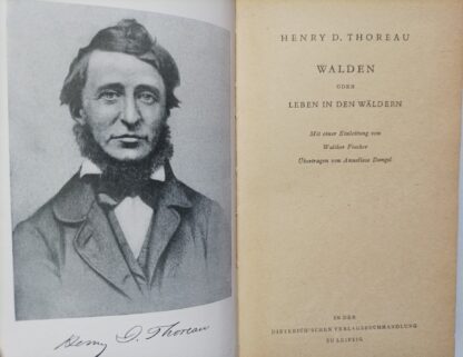 Walden oder Leben in den Wäldern [Sammlung Dieterich Band 67]. – Bild 3