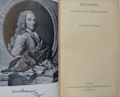 Voltaire - Romane und Erzählungen Band 1 [Sammlung Dieterich Band 58] – Bild 3