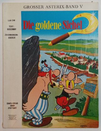 Großer Asterix-Band V – Die goldene Sichel.