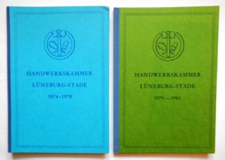 Tätigkeitsbericht der Handwerkskammer Lüneburg-Stade 1974-1978 und 1979 – 1983 (2 Bände).