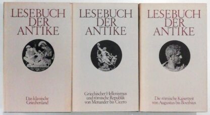 Lesebuch der Antike in 3 Bänden.