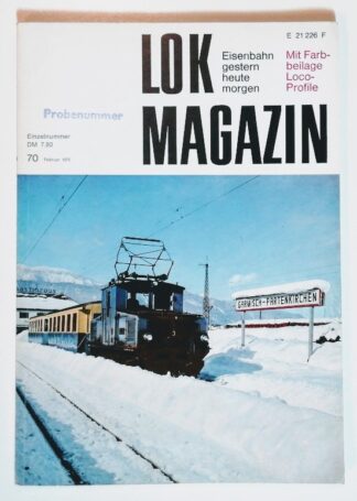 Lok Magazin. Nr. 70 Februar 1975