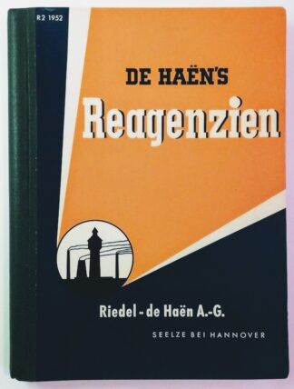 De Haën´s Reagenzien Preisliste R.2/1952. 2